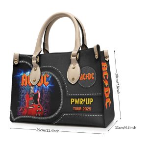 AC/DC Leather HandBag - HOATT 7820