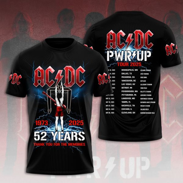 AC/DC 3D Apparel - HOATT 7827