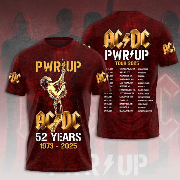 AC/DC 3D Apparel - HOATT 7844