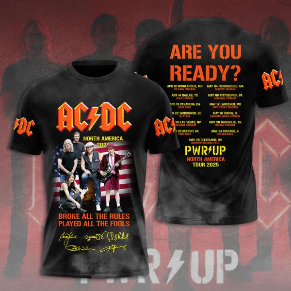 AC/DC 3D Apparel - HOATT 8013