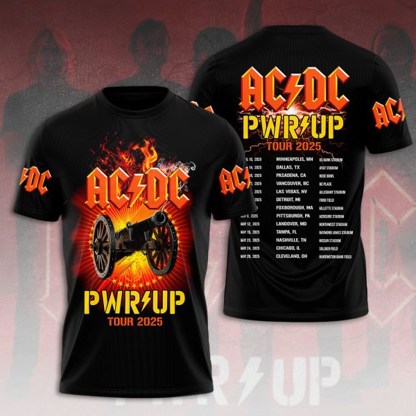 AC/DC 3D Apparel - HOATT 8070