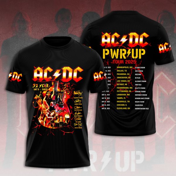 AC/DC 3D Apparel - HOATT 8132