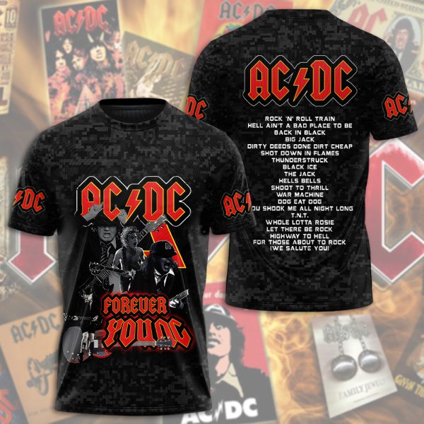 AC/DC 3D Apparel - GNE NEW18