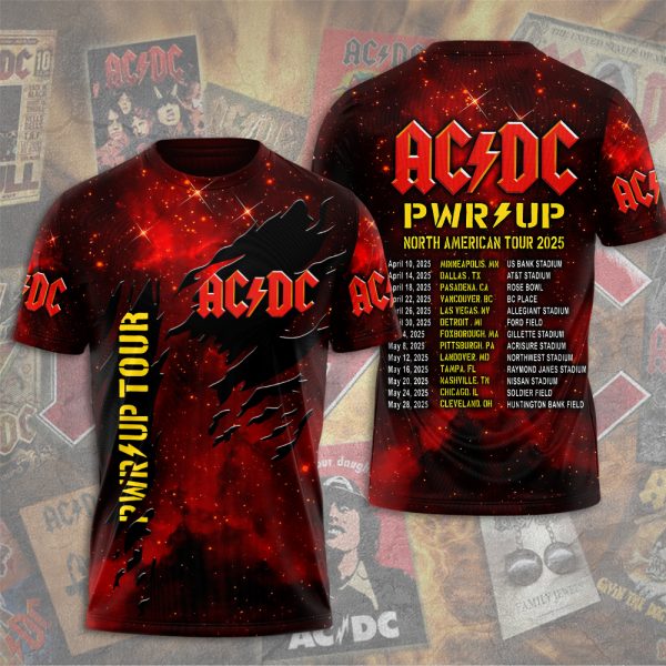 AC/DC 3D Apparel - MAITM 9660