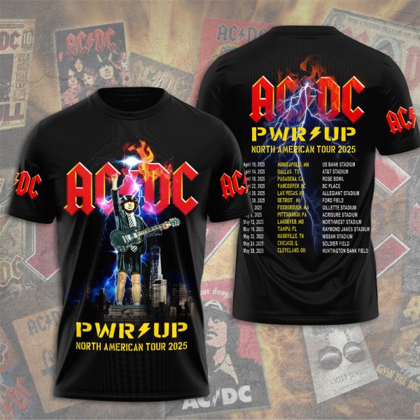 AC/DC x Angus Young 3D Apparel- MAITM 9642