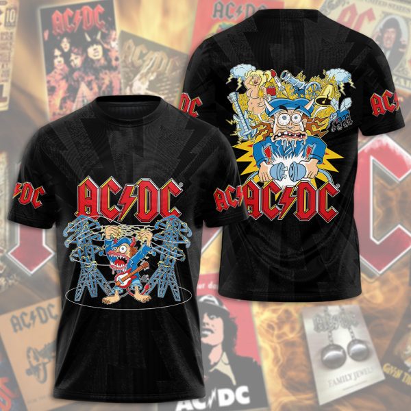 AC/DC 3D Apparel - GNE NEW32