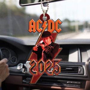 AC/DC Custom Shape 1-sided Acrylic Car Ornament - HOATT 8055