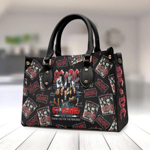 AC/DC Leather HandBag - HOATT 7822