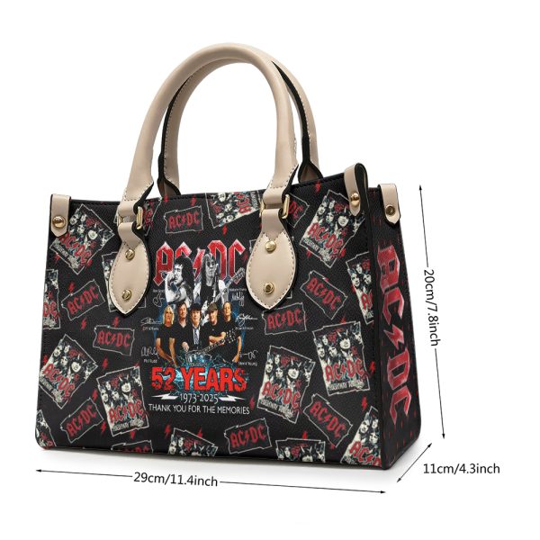 AC/DC Leather HandBag - HOATT 7822