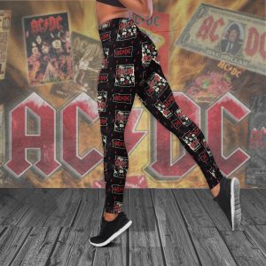 AC/DC Hollow Tank Top Leggings - HOATT 7799