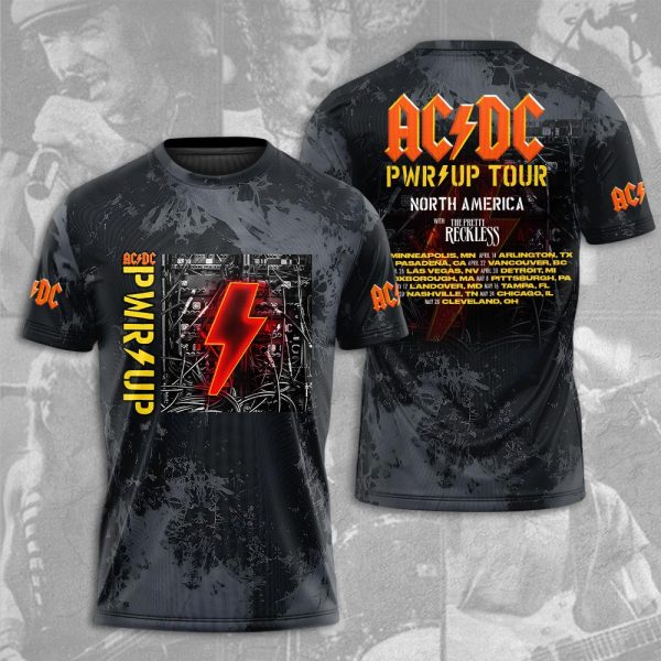 AC/DC 3D Apparel - GNE 2479