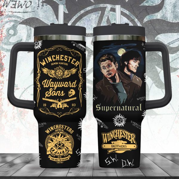 Supernatural 40oz Stanley Tumbler - ANHNV 5812