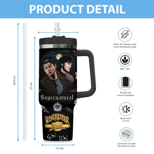 Supernatural 40oz Stanley Tumbler - ANHNV 5812