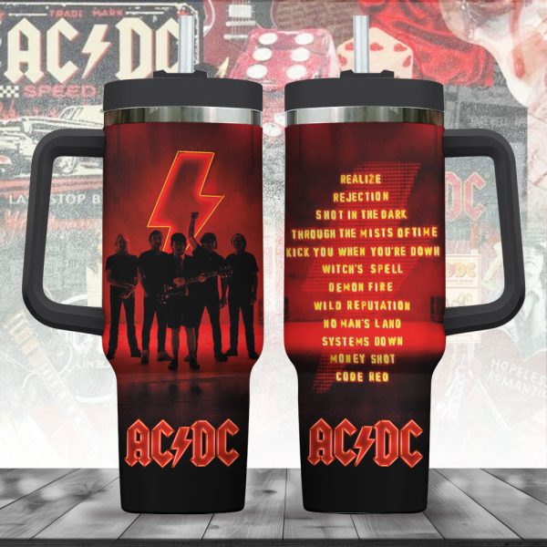 AC/DC 40oz Stanley Tumbler - ANHNV 5817