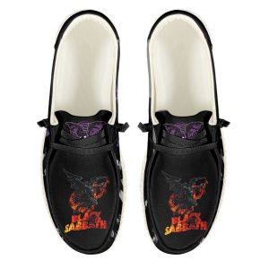 Black Sabbath Custom Hey Dude Shoes - ANHNV 5820