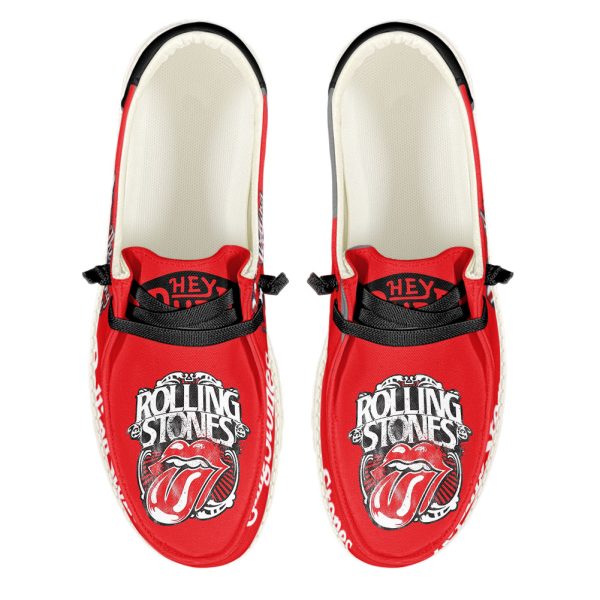 The Rolling Stones Custom Hey Dude Shoes - ANHNV 5821