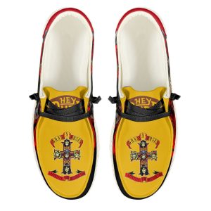 Guns N' Roses Custom Hey Dude Shoes - ANHNV 5822