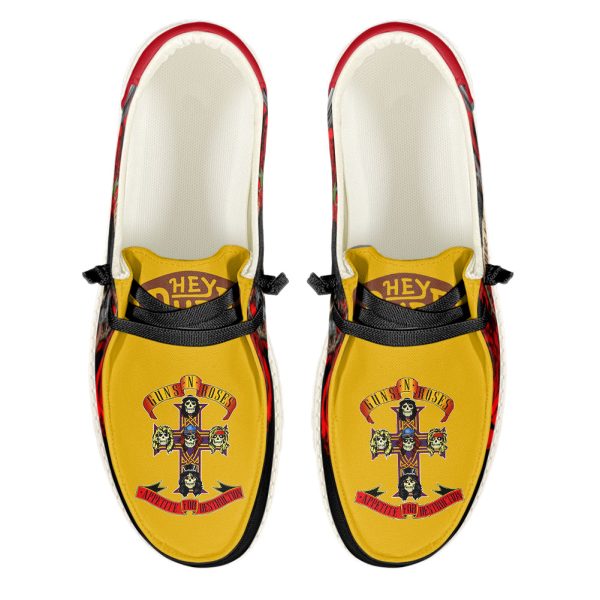 Guns N' Roses Custom Hey Dude Shoes - ANHNV 5822