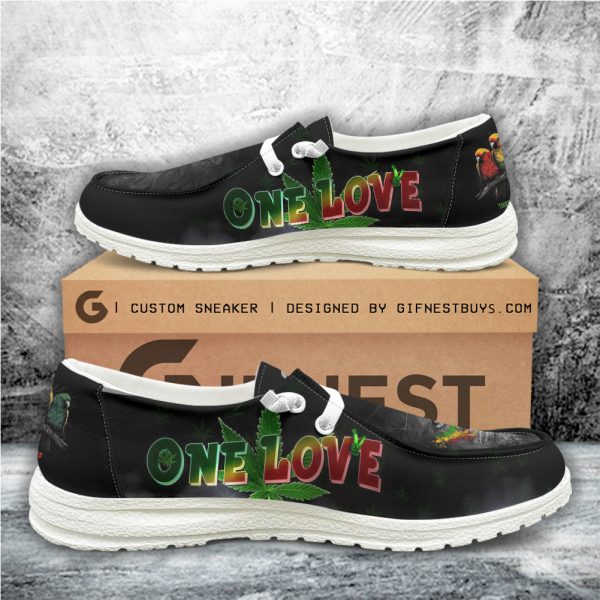 Bob Marley Custom Hey Dude Shoes - ANHNV 5823