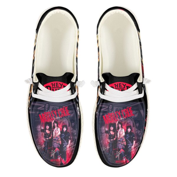 Mötley Crüe Custom Hey Dude Shoes - ANHNV 5824