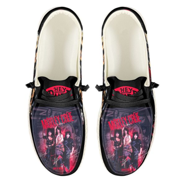 Mötley Crüe Custom Hey Dude Shoes - ANHNV 5824