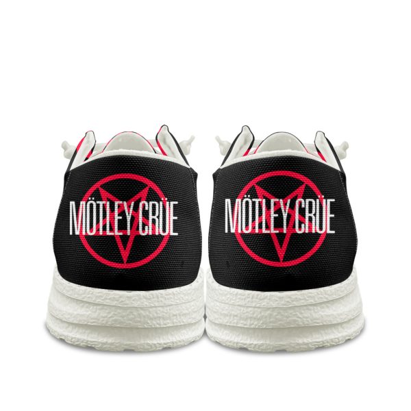 Mötley Crüe Custom Hey Dude Shoes - ANHNV 5824