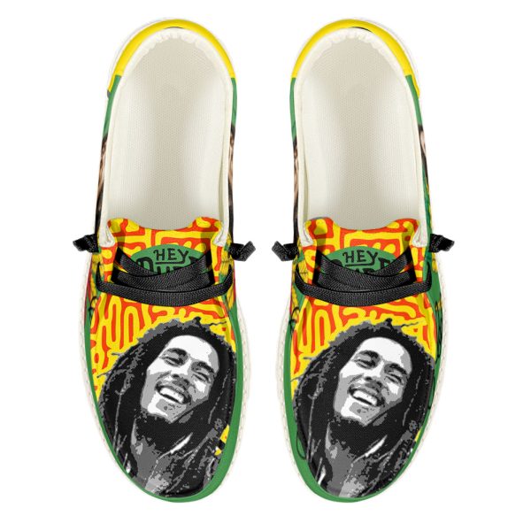 Bob Marley Custom Hey Dude Shoes - ANHNV 5825