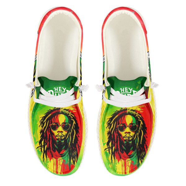 Bob Marley Custom Hey Dude Shoes - ANHNV 5826