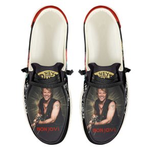 Bon Jovi Custom Hey Dude Shoes - ANHNV 5831