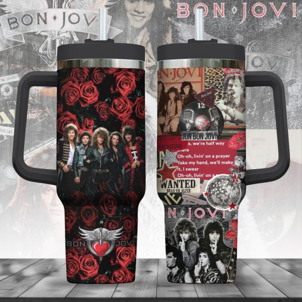 Bon Jovi 40oz Stanley Tumbler - ANHNV 5834