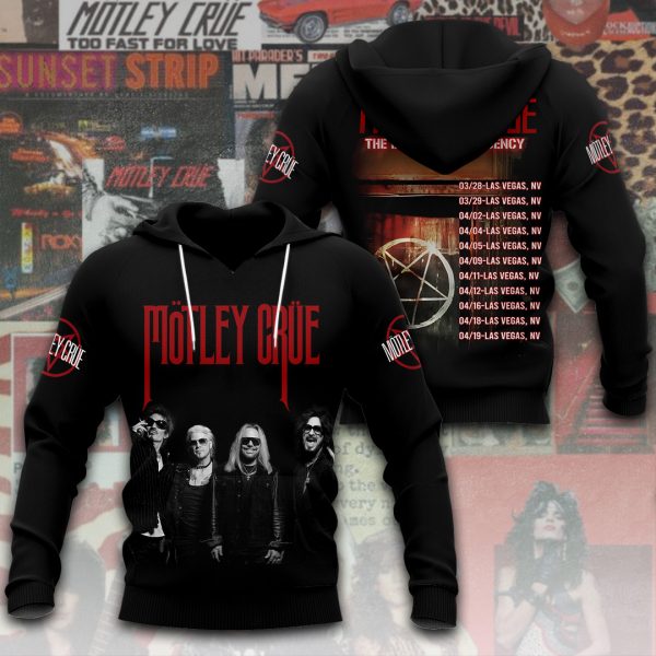 Mötley Crüe 3D Apparel - ANHNV 5837