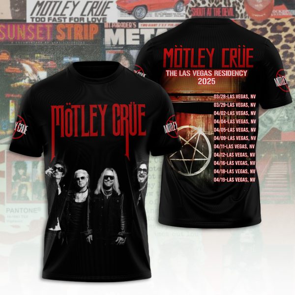 Mötley Crüe 3D Apparel - ANHNV 5837