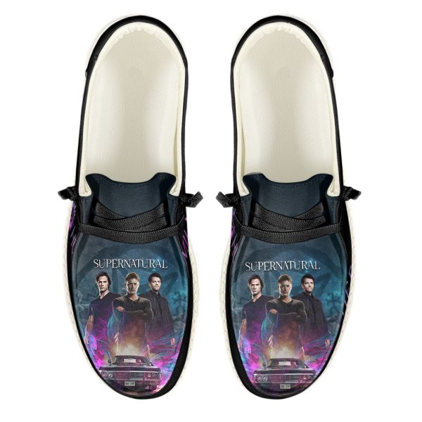 Supernatural Custom Hey Dude Shoes - ANHNV 5843