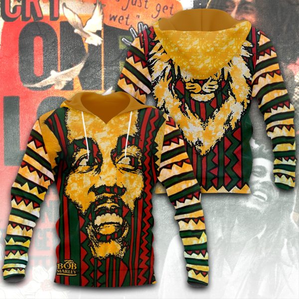 Bob Marley 3D Apparel - ANHNV 5855