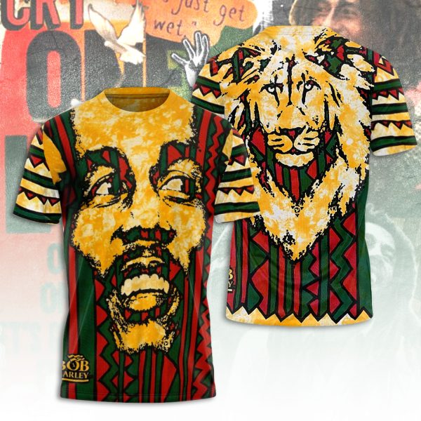 Bob Marley 3D Apparel - ANHNV 5855