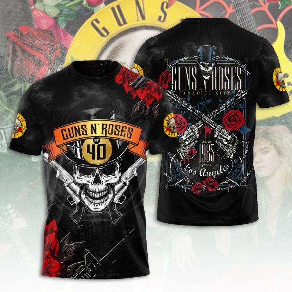 Guns N' Roses 3D Apparel - ANHNV 5863