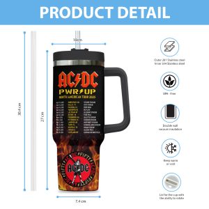 AC/DC 40oz Stanley Tumbler - ANHNV 5871