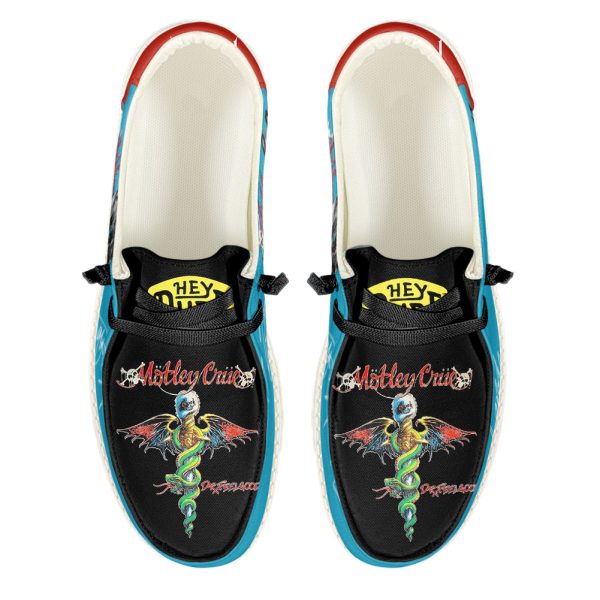 Mötley Crüe Custom Hey Dude Shoes - ANHNV 5873