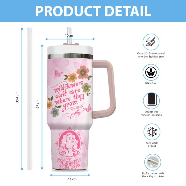 Dolly Parton 40oz Stanley Tumbler - ANHNV 5887