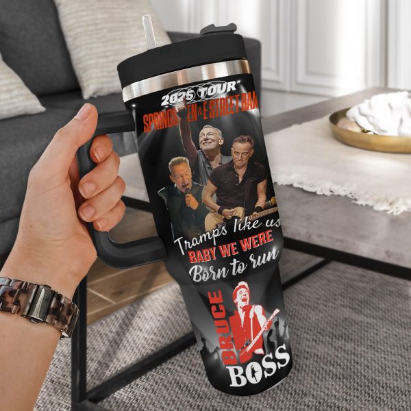 Personalized Bruce Springsteen 40oz Stanley Tumbler - ANHNV 5894