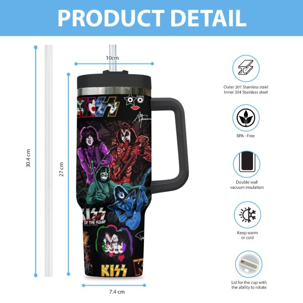 Kiss Band 40oz Stanley Tumbler - ANHNV 5895