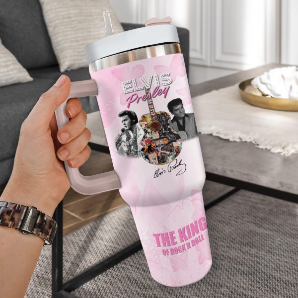 Personalized Elvis Presley 40oz Stanley Tumbler - ANHNV 5912