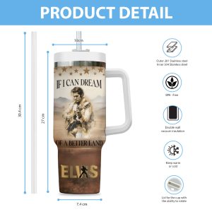 Elvis Presley 40oz Stanley Tumbler - ANHNV 5913