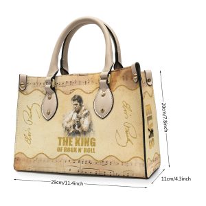 Elvis Presley Leather HandBag - ANHNV 5915