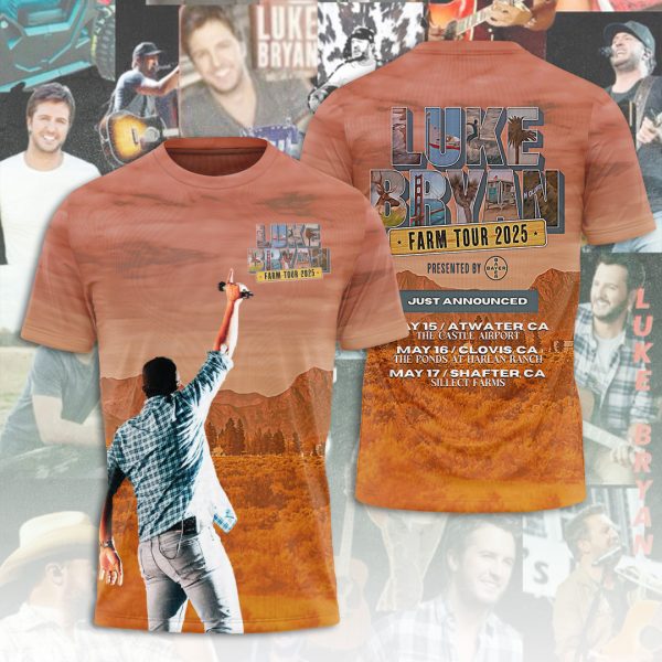 Luke Bryan 3D Apparel - ANHNV 5919