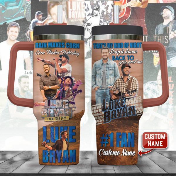 Personalized Luke Bryan 40oz Stanley Tumbler - ANHNV 5920