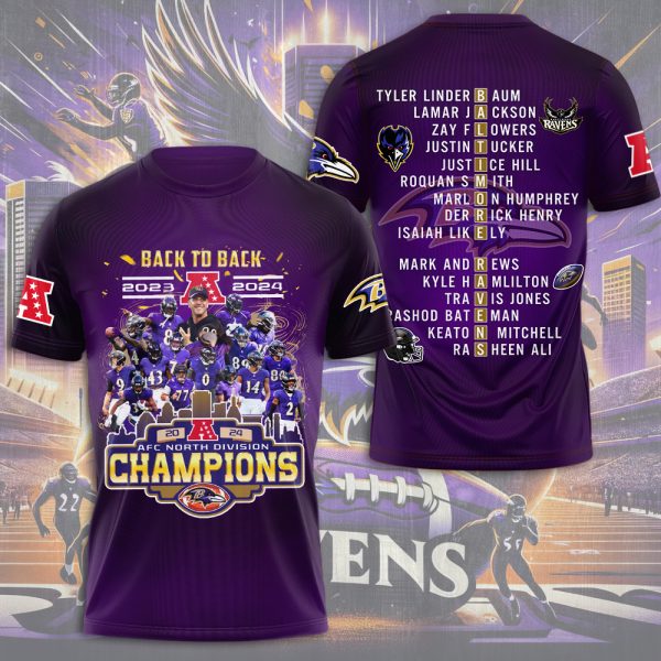 Baltimore Ravens 3D Apparel - MAITM 9486