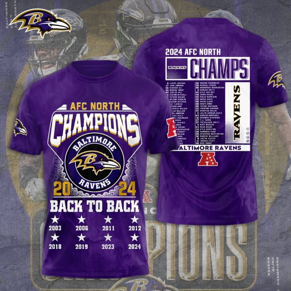 Baltimore Ravens 3D Apparel - TANTN 10309