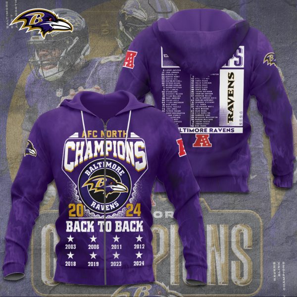 Baltimore Ravens 3D Apparel - TANTN 10309