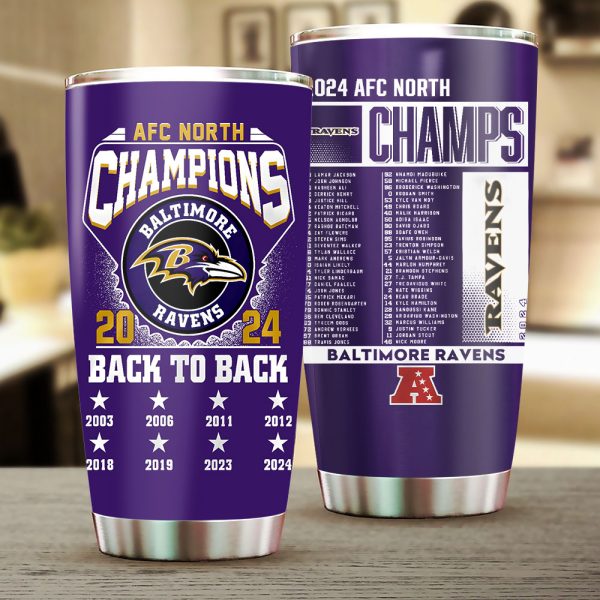 Baltimore Ravens Tumbler Cup - TANTN 10310